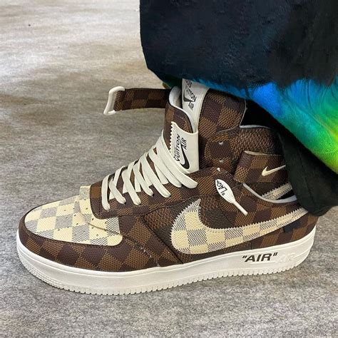 lv air force 1 high top|louis vuitton air force 1 low.